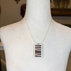 Dotti Potts Porcelain Pendant Necklace Sandra Silberman